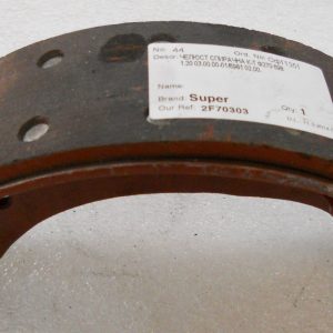 Колодка тормозная 6981 02.00.00/6981 20.03.00.00-01 ЕП 011 ЕП 006 ЕС 301 Ф270 ЛЕВАЯ В СБОРЕ ДВ 1733