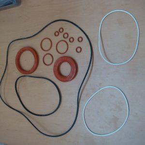 Ремкомплект ГДП 6860 сальники Силикон ( ХДП MVQ O-R & MVQ SEALS )
