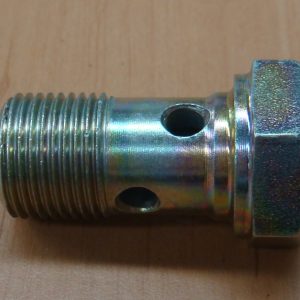 БОЛТ 7005 00.00.56-12 НАКИДНОЙ ГАЙКИ M18x1.5 КОРОТКИЙ, Болт пустотелый Ф 18 Гх18