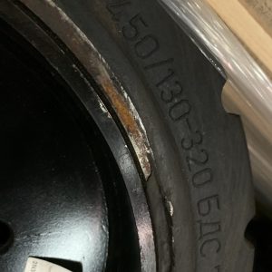 КОЛЕСО В СБОРЕ 450/130-320 122657 6095 00.00.00 Массивная ЕВ 717